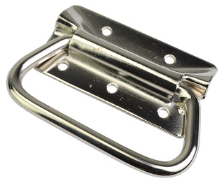 Metal Drop Handle Nickel Plated